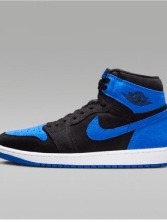Nike Other - Nike Air Jordan 1 High Top Sneakers in Black & Blue